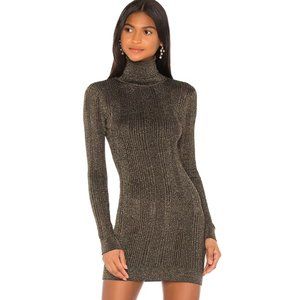 Camila Coelho Gold Moon Dress in Night NWOT Size Small